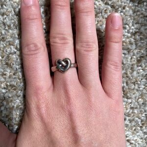 James Avery Heart Knot Sterling Silver Ring